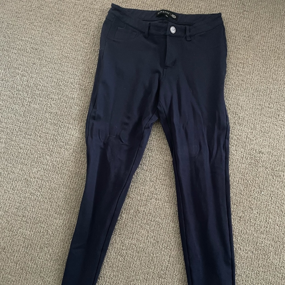 Dark Blue One 5 One Work Pants